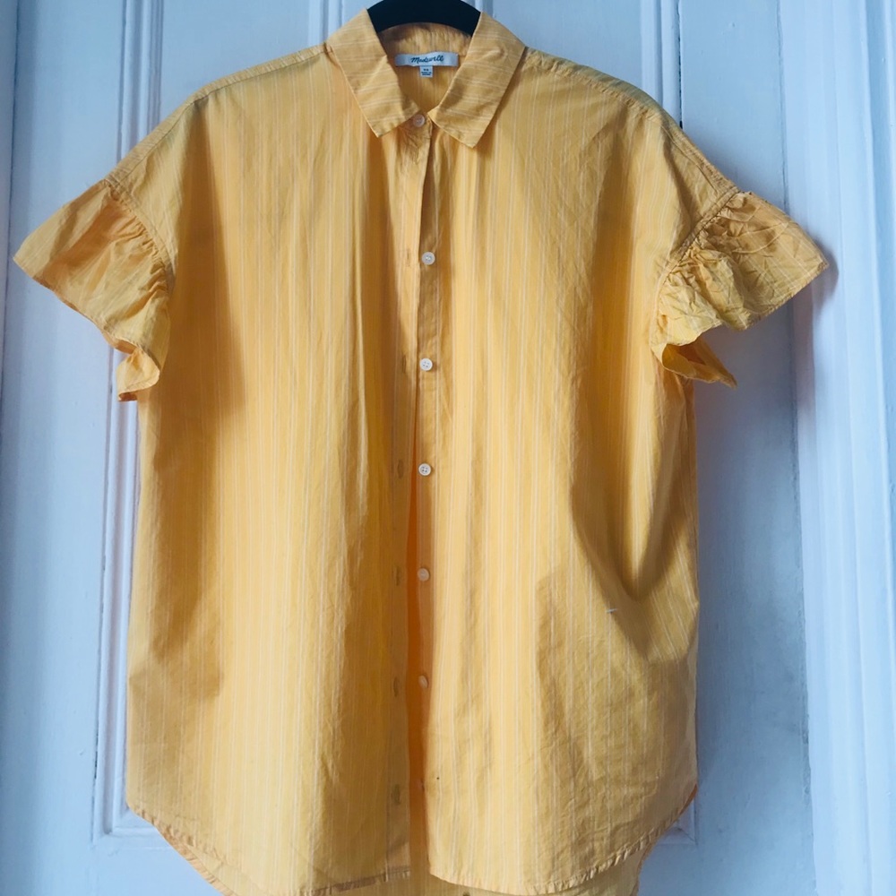 Madewell puff sleeve blouse